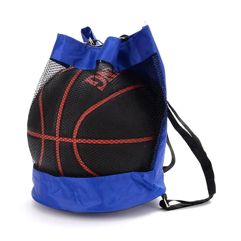Football Basketball Net Bag Oxford Cloth Crossbody Bag Volleyball Training Bag Portable Storage Bag Single Shoulder Sports Bag