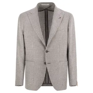 Tagliatore Men Montecarlo - Linen And Cotton Jacket