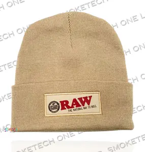 Raw Tan Beanie Cap