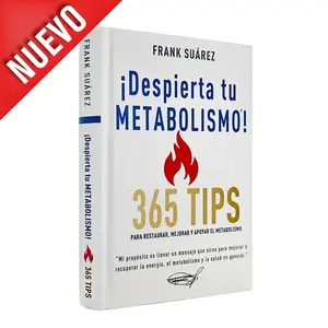 Frank Suarez ¡Despierta tu Metabolismo! 365 Tips for Restoring Enhancing and Supporting Metabolism Interactive Education High-Quality Design Limited Edition Perfect Gift Salad Fitness