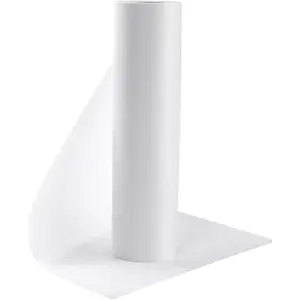 White Lightweight Fusible Interfacing for Sewing: 11.6" X 30yd Interfacing Fabric for Sewing, Iron-On Non-Woven Single-Sided Interfacing for Crafts, Quilting Supplies