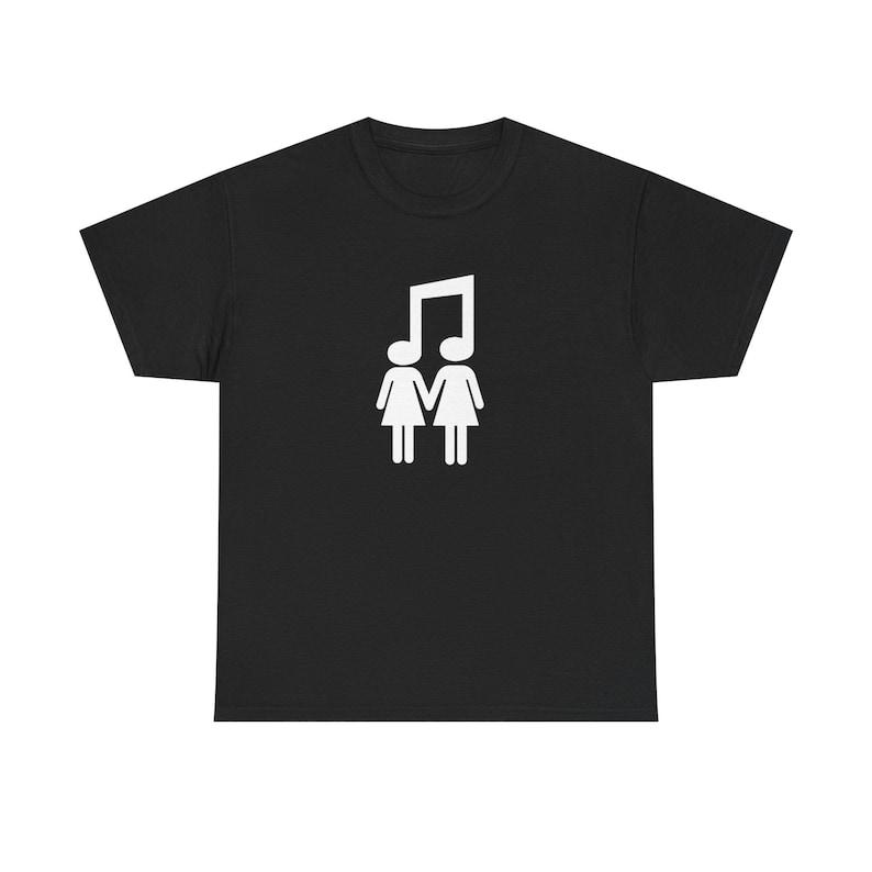 WLW Version Music Connects People Unisex Heavy Cotton Tee, Music - TikTok Shop