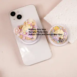 [Live Unboxing] Handmade Decoden Magnetic Phone Grip Mount (Random Color)