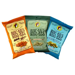 Buc-ee's Nuggets- 3 Pack Flavor Trio Spicy and Savory Crunchy Air Puffed Snack Bundle, Light Airy Crisp Puffed Snacks in a Snack Box Bundle