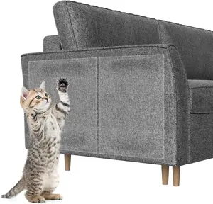 Xmzcymyo anti Cat Scratch Furniture Protectors, 11PCS Cat Scratch Deterrent Tape, Couch Corner Protectors for Cats, Double Sided Sofa anti Scratching Sticky Tape HZ