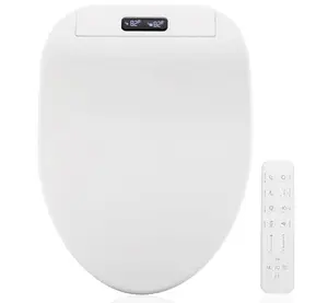 GenieBidet- SmartWash Elongated Bidet: Electric & Remote-Controlled