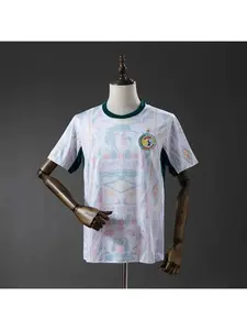 2026 New Fashion Senegal Training Shirt in Y2K Style 3D Printed Design Men's Summer Breathable Quick-Drying Sports T-Shirt
