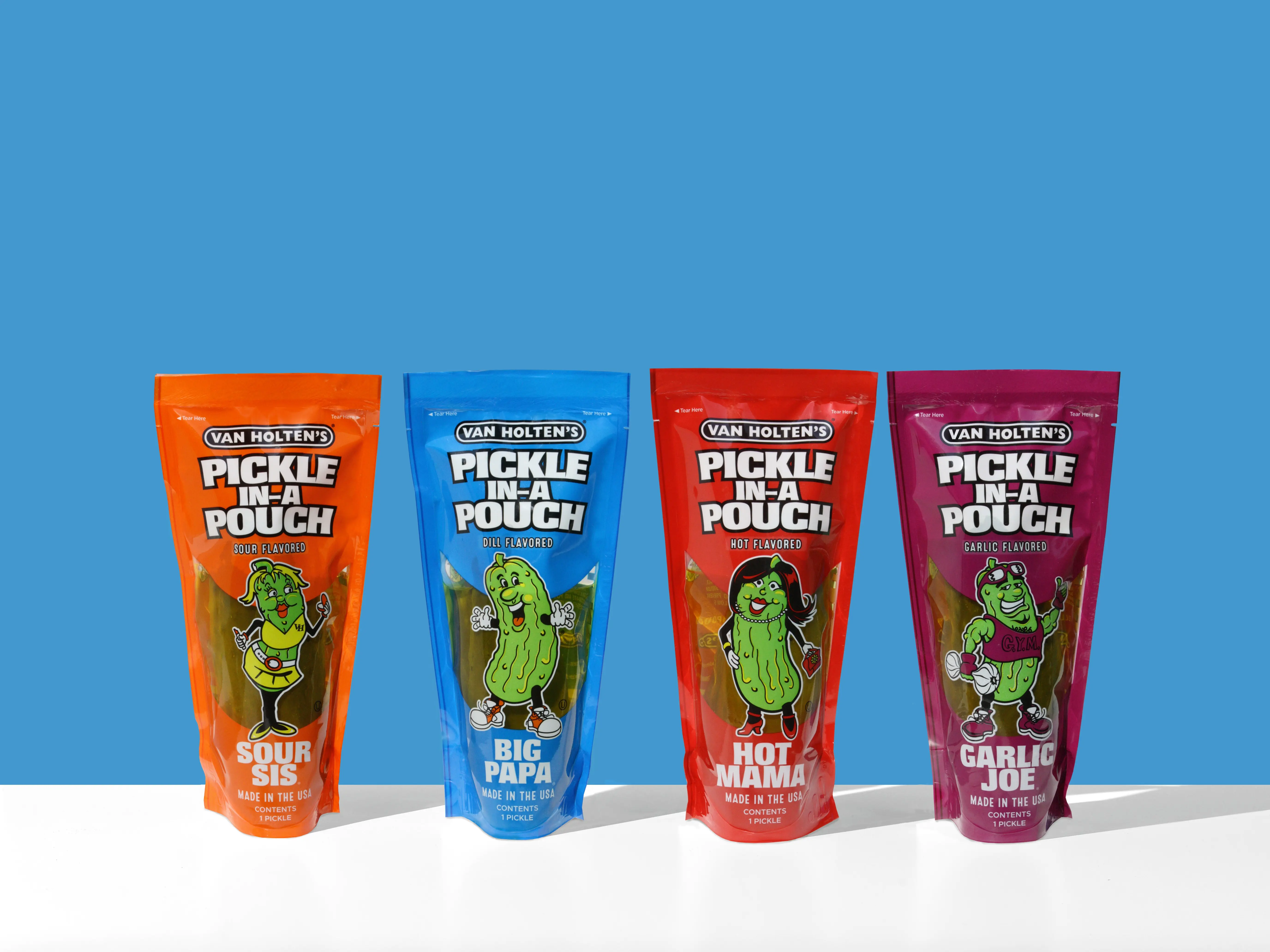 Van Holten's Pickle-In-A-Pouch Gift Box - Charismatic Characters