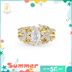 Moissanite 1.6ct Forest Hymn Ring Vintage Moss Agate Band Stackable Ring Cluster Bridal Ring Set Perfect Birthday Engagement Wedding Anniversary Christmas Gift Princess Chunky bff