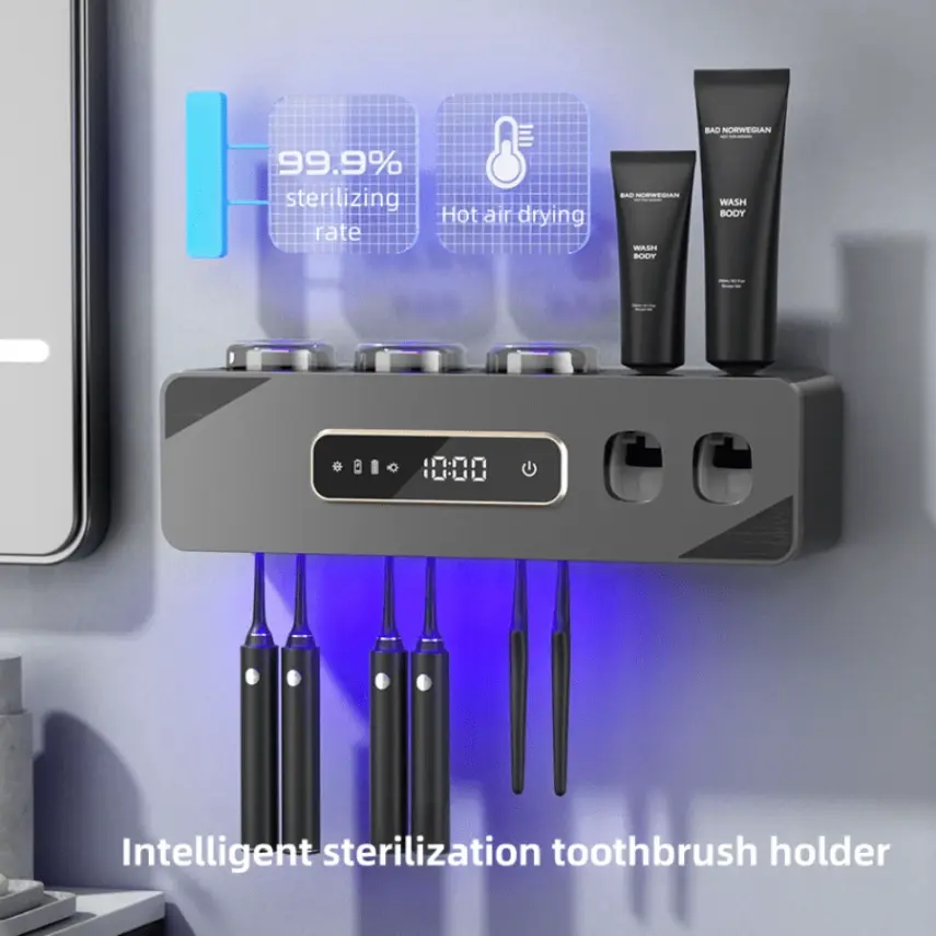smart disinfection toothbrush holder smart disinfection toothbrush holder