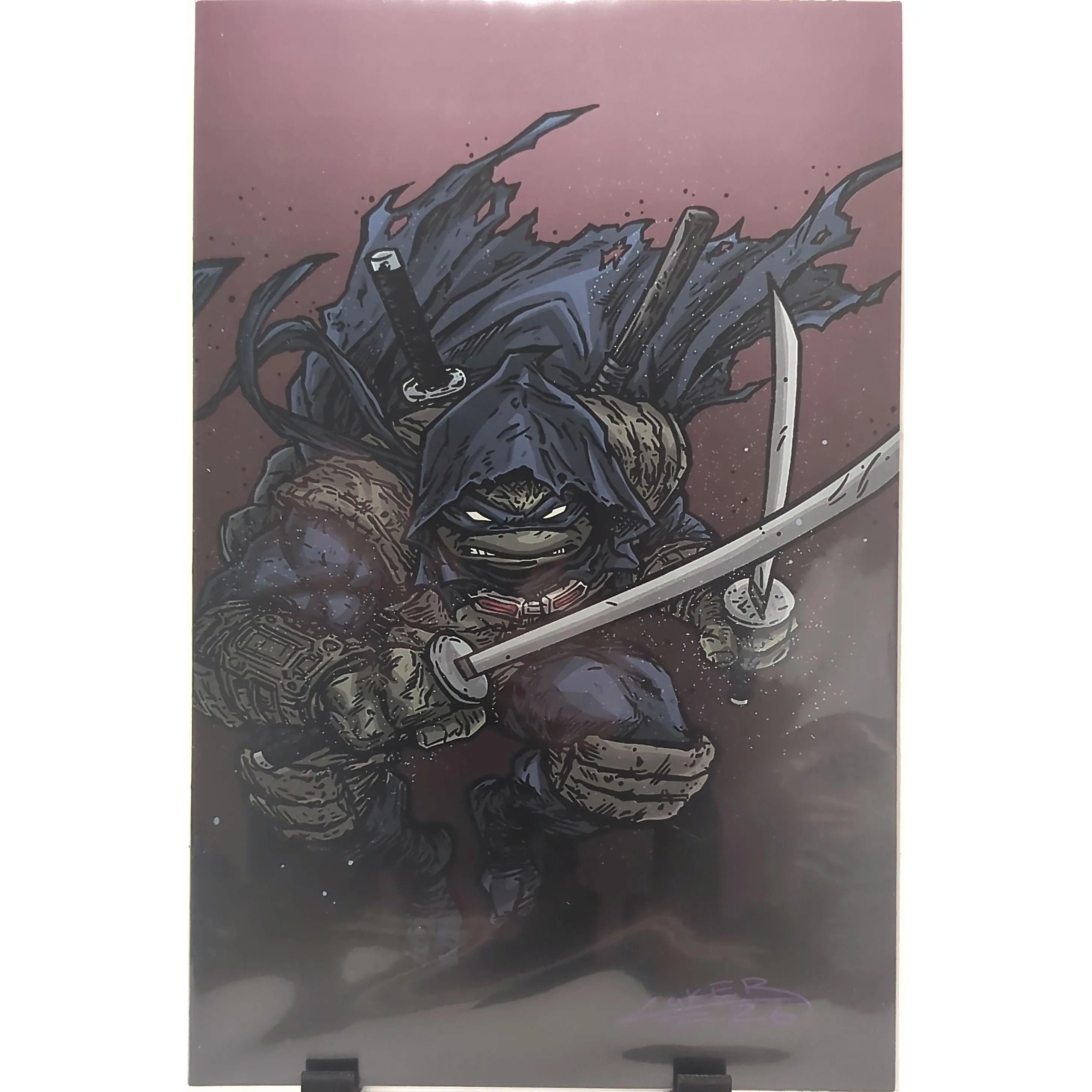 Artbook by Wesley Coker - TMNT - Ronin - Dual Swords - Paper variant - LTD to 40