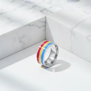 Pansexual Pride Ring