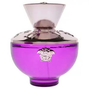 Versace Pour Femme Dylan Purple Eau De Parfum Spray for Women 3.4 Ounce Tester Day Use with Blackcurrant & Floral Notes 3.4oz-Tester Day Use