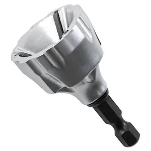 Deburring External Chamfer Tool, HSS Hex Shank Remove Burr Tools with Carbide , Deburring Tool for Metal Bolt in 1/8" to 3/4" (3~19mm) Diameter