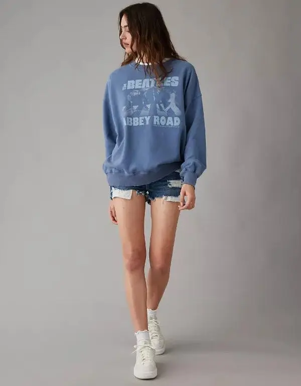 Beatles Graphic Sweatshirt, Graphic Design, Graphic Sweater