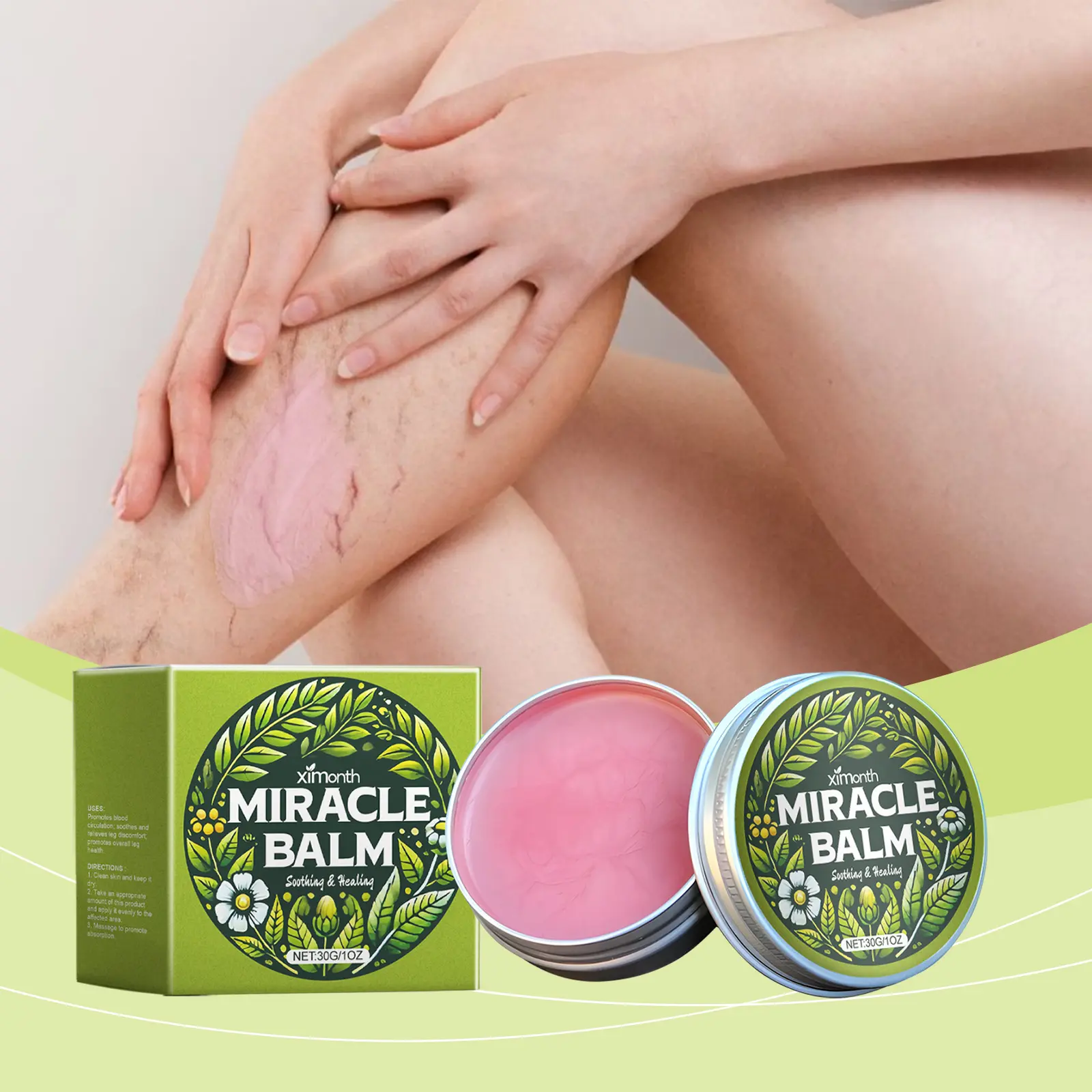 Senzo Miracle Balm, Relaxed and Comfortable, Natural Ingredients