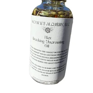 Hex Breaking/Uncrossing Spelled Oil  - 1oz - For Breaking Hexes and Crossed Conditions