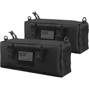 Unisex Tactical Multi-Purpose Large Capacity Pouch, Hiking Camping Backpack Accessory for Short Trips