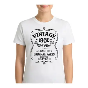1966 Limited Edition T-Shirt, Unisex 60th Birthday Graphic Tee, Well Aged Milestone Short Sleeve Apparel, Aesthetic Classic 1966 Birthday Gift Fashion Top, Viral Trendy Anniversary Streetwear Shirt