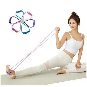 8-Shaped Resistance Band, Non-Slip Latex for Full-Body Toning. Portable Pull Rope, Posture Corrector for Home Gym & Yoga. Muscle Training Essential!
