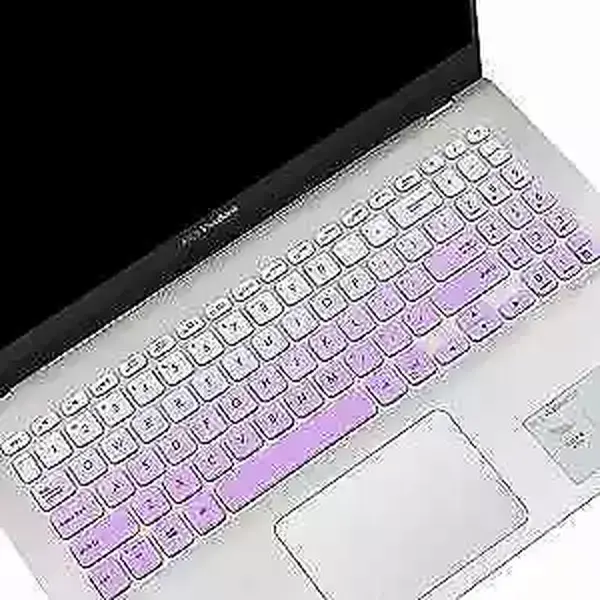 [High Quality]Keyboard Skin for ASUS VivoBook S512 S530UA S530FA Keyboard Cover, Ombre Purple