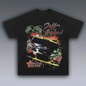 Jeff Gordon T-Shirt, Jeff Gordon Vintage Graphic Tees, Unisex Racing Shirt, Sport Merch, Gift For Fan, Cotton comfort Menswear Womenswear Streetwear