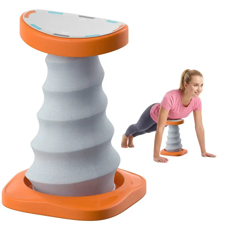 Push Up Trainer for Beginners – Push Up Assist Device with Waist & Core Support, Reduces Body Weight Load, At Home Gym Equipment for Chest & Upper Body Strength Training