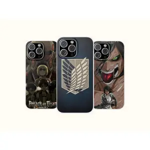 Attack on Titan Phone Case, Eren AOT Survey Corps Logo Anime Gift IPhone 17 16 15 14 13 12 11 17Air Plus Pro Promax Samsung Galaxy S26 S25 S24 S23 S22 Cover
