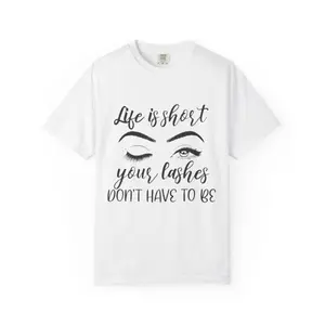Lash Tech Shirt, Eyelash Technician Tee, Beauty Salon Apparel, Makeup Artist Gift, Cosmetology Clothing, Unisex Top
