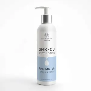 Neurogan Health GHK-Cu Copper Peptide Body Lotion | 2% Lotion, 8 oz / 237 mL