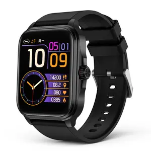 Calorie Tracker Smart Watch - 1.91" HD Touch Screen Control, 100+ Sport Modes, Alexa Built-in, IP67 Waterproof, Heart Rate Tracking, SpO2 & Stress Monitor, Sleep & Music Control, Distance Tracker, Wearable Silicone Wristwatch for Android & iPhone, Calorie