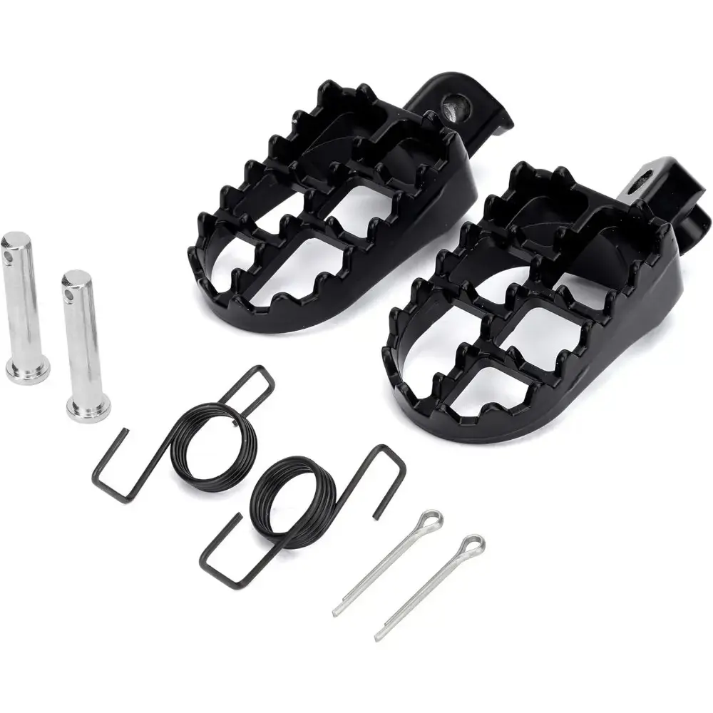 Dirt Bike Foot Pegs, Motorcycle Footpegs Pedals For 50CC,70CC,90CC,110CC,125CC, PW50,PW80,TW200,XR50R,CRF50,CRF70,CRF80,CRF100F Dirt Pit Bike