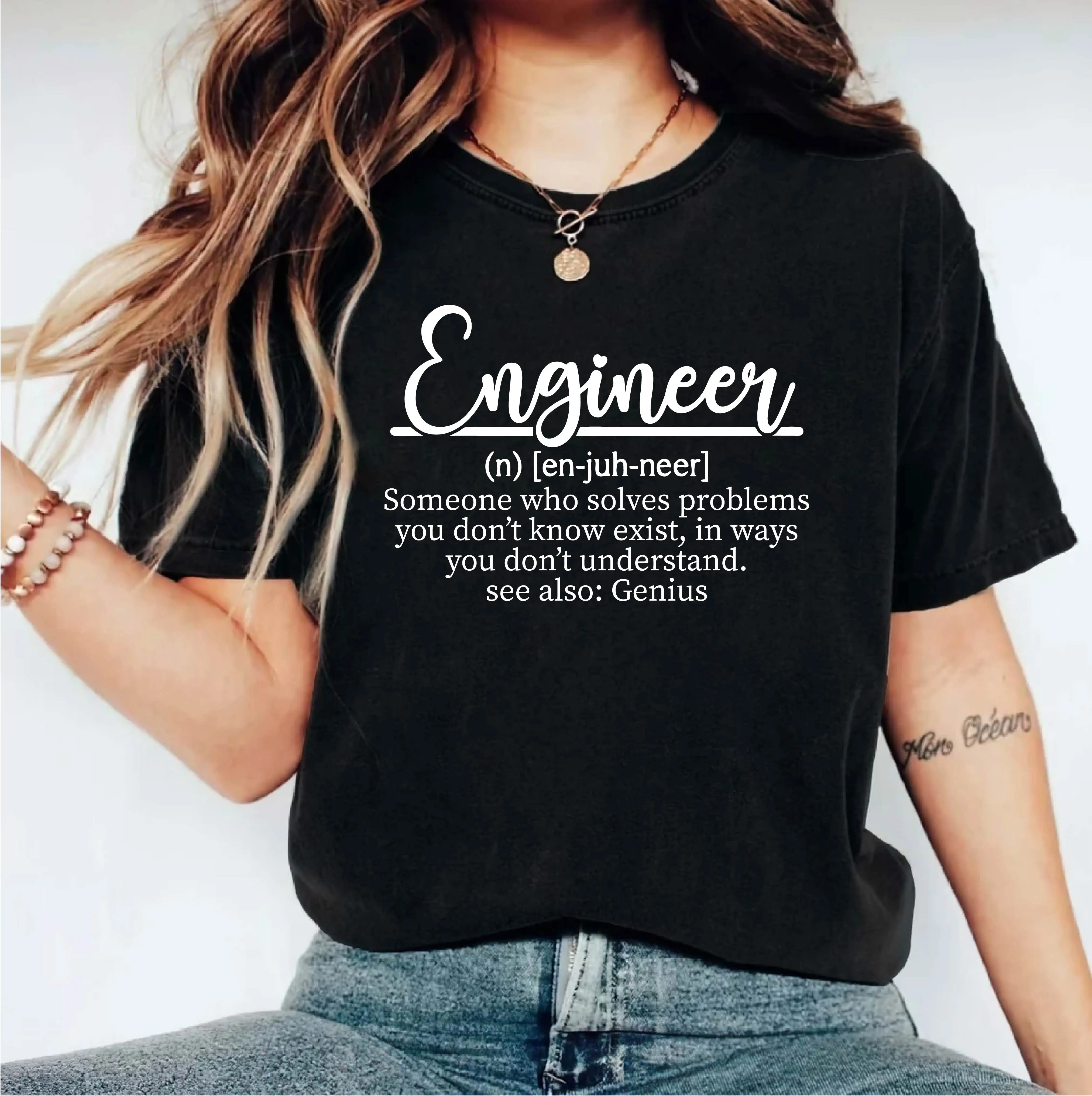 Engineer Definition T-Shirt, Funny Engineer Shirt, Engineer Graduation Gift Tee, Unisex Engineering Tee, Engineer Student Shirt, Computer Engineer.