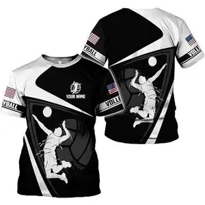 Personalized Volleyball Shirt, Volleyball 3D Tshirt for Men & Women, Volleyball 8