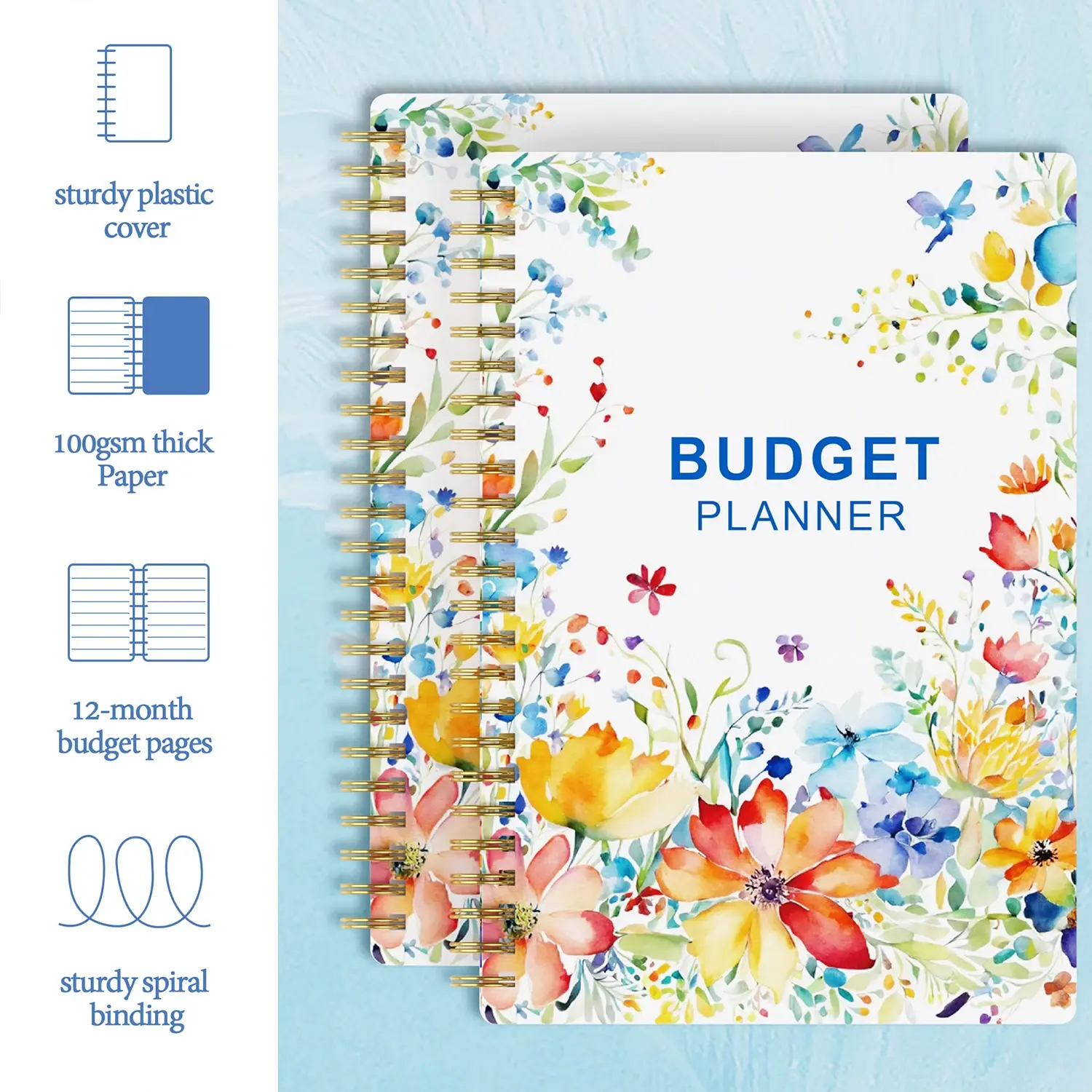The Smart Planning Bundle: Budget Tracker + Meal Prep Journal (Kitchen Conversion Chart Included) – Get Your Money and Meals Organized.
