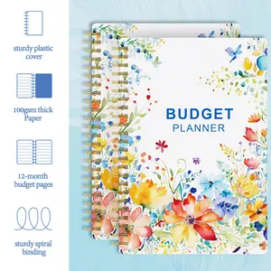 The Smart Planning Bundle: Budget Tracker & Meal Prep Journal, Plus a Kitchen Conversion Chart – Everything You Need to Organize Your Finances and Meals.
