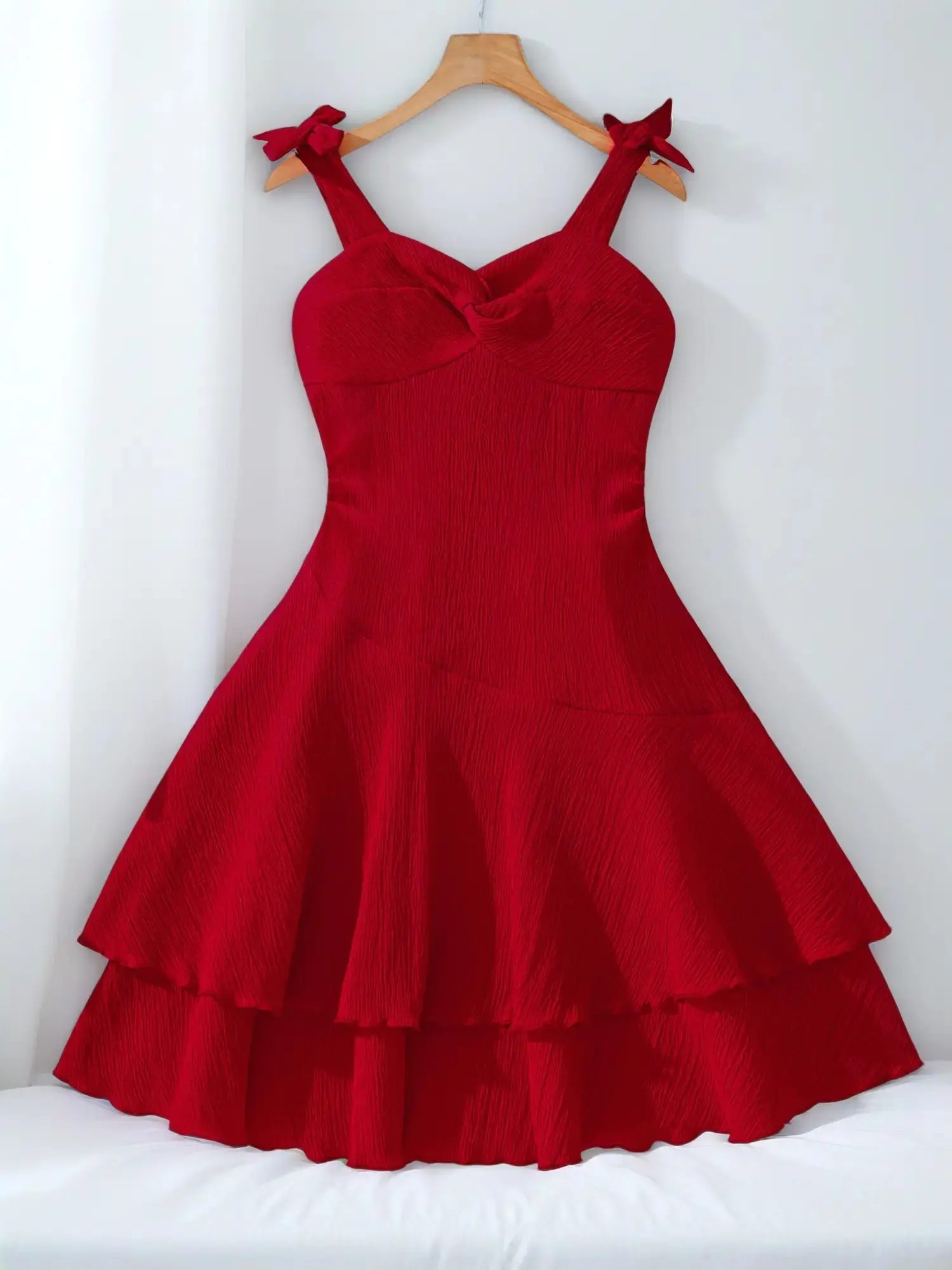 women's short sleeve dress Knee-Length Semi-Formal Short-Sleeve Dress