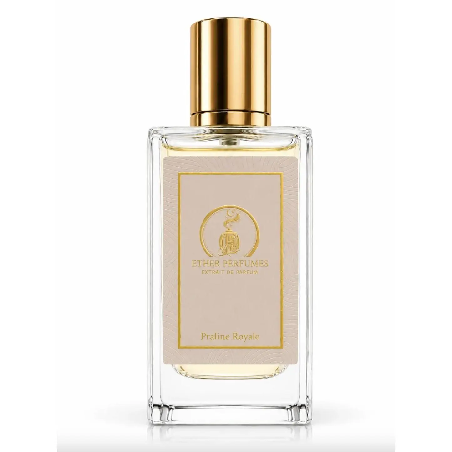 Ether Perfumes PRALINE ROYALE Extrait de Parfum 1.7 oz / 50 ml | Luxury Niche Fragrance Inspired by Antique Vanille | High Oil Concentration for Long-Lasting Scent & Enhanced Longevity