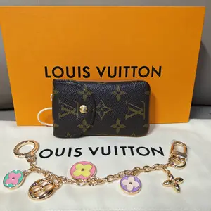 Pre-owned Louis Vuitton LV — Monogram "Gold Bean" Vertical Key Case（SZ H02869）