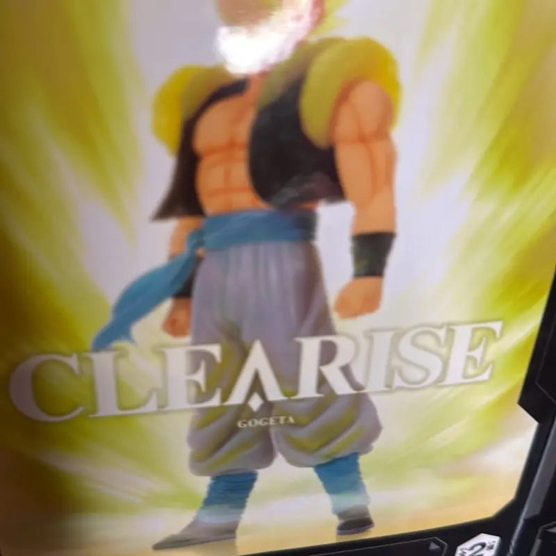 Anime figure clearise gogeta figure