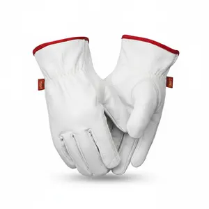 Heavy Duty Work Safety Gloves Heat & Cold Insulated for Forklift & Truck Drivers Premium Leather Protection