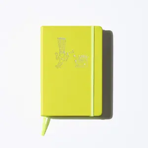 Creatures of Habittude Coloring Doodle Planner - Neon Yellow