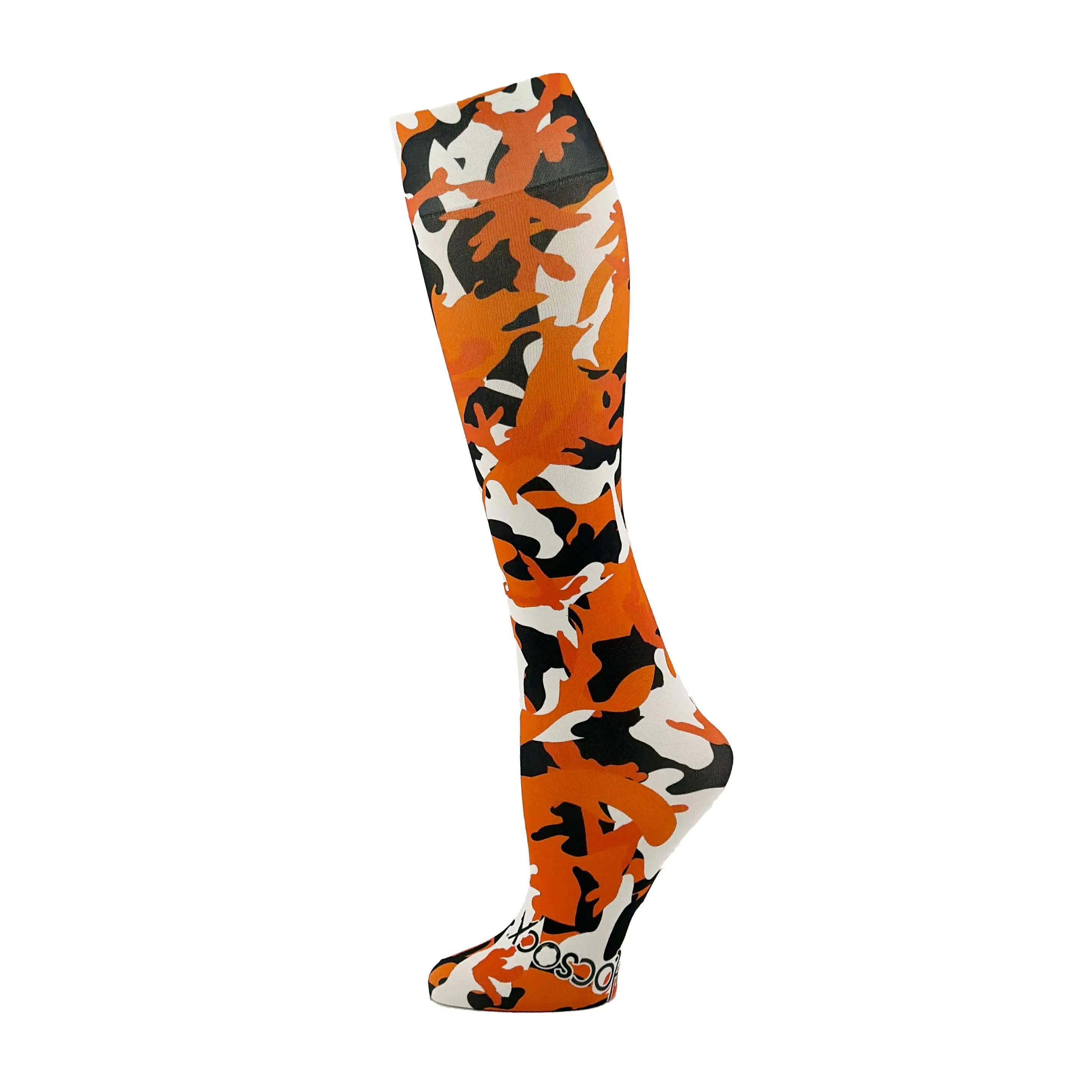 Orange Camo Socks