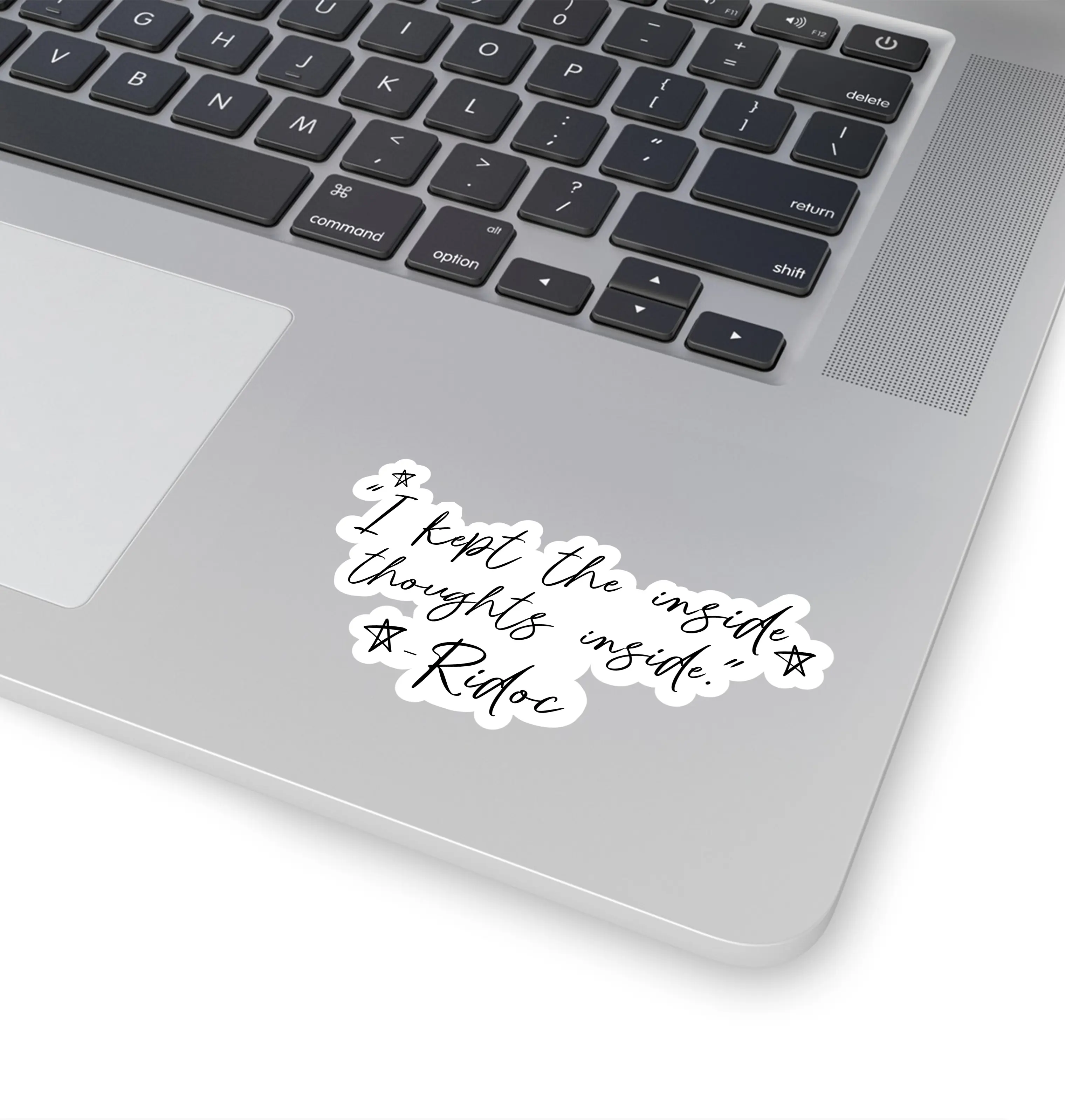 I Kept The Inside Thoughts Inside Sticker, Quest Squad, Bookish Sticker, Book Lover Gift, Onyx Storm Stickers