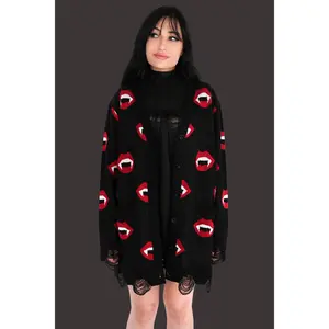 Foxblood Bite Me Cardigan