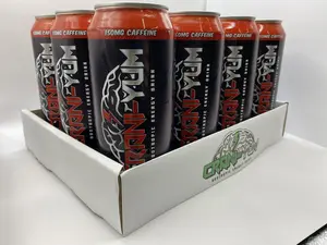 Crani-Yum Nootropic Energy Drink 12 Pack (Dr Yum) 16oz - Energy & Focus, Sugar Free, No Artificial Colors, Lion's Mane, Alpha GPC, L-Theanine, Ginseng, Inositol