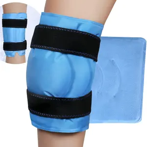 SleekHush Flexible Gel Ice Pack for Knee Cold Therapy Reusable Compress for Sports Injury Swelling Relief