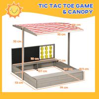 Tic Tac Toe Game & Canopy 