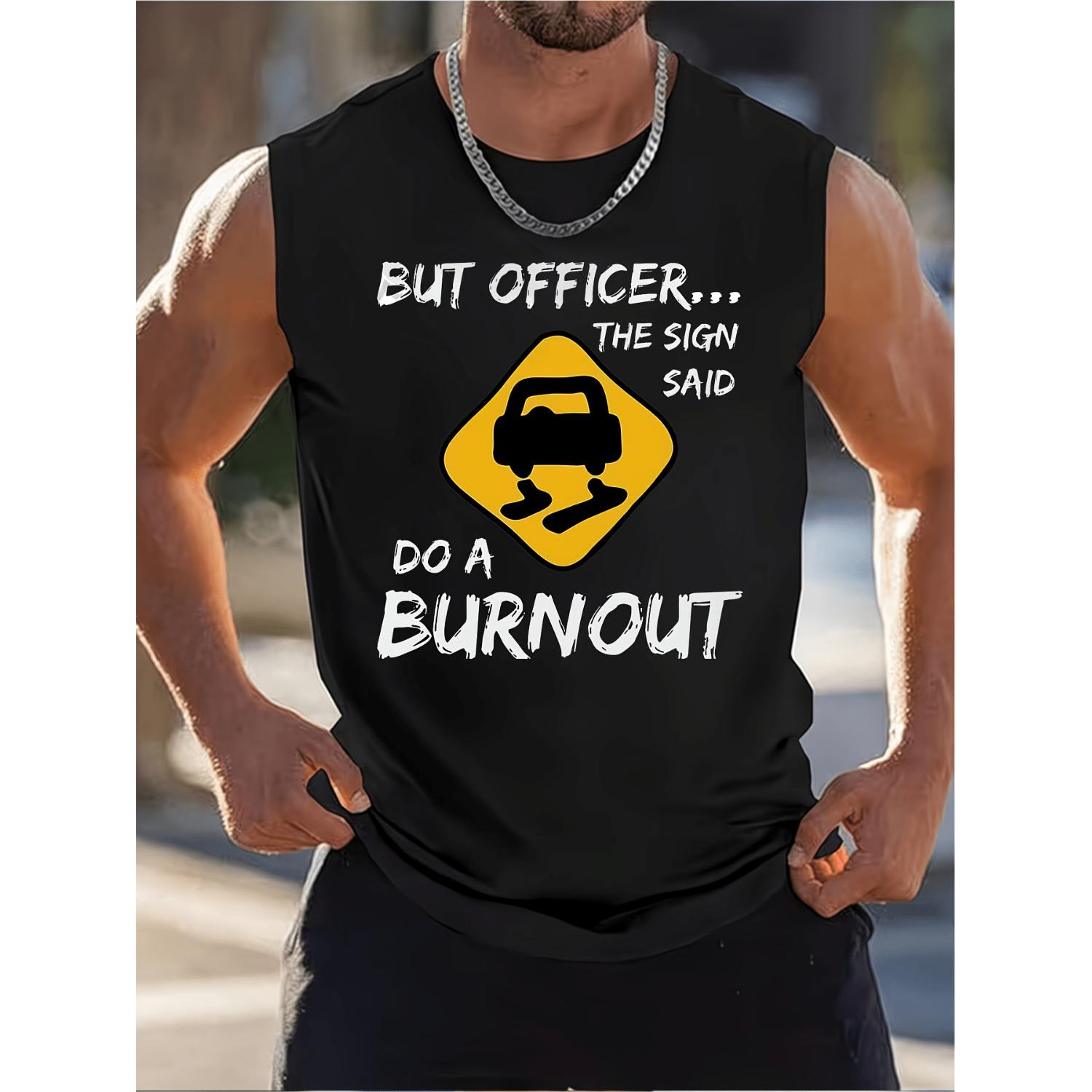 2d Flat Car Burnout Warning Sign Acrylic Pendant Ornament for Car Enthusiasts and Garage Decor Christmas Gift for Friends