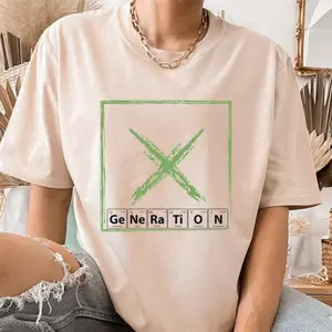 X Generation Shirt, Generation X Shirt, Generation X, Generation Shirt, Gen X T- Shirt Generation X T-Shirt Gen X T-Shirt, Unisex Shirt retro shirt, gen x shirt, Gen X TShirt, generation x t-shirt, Gen X, funny t shirt Casual Crewneck Cotton Menswear